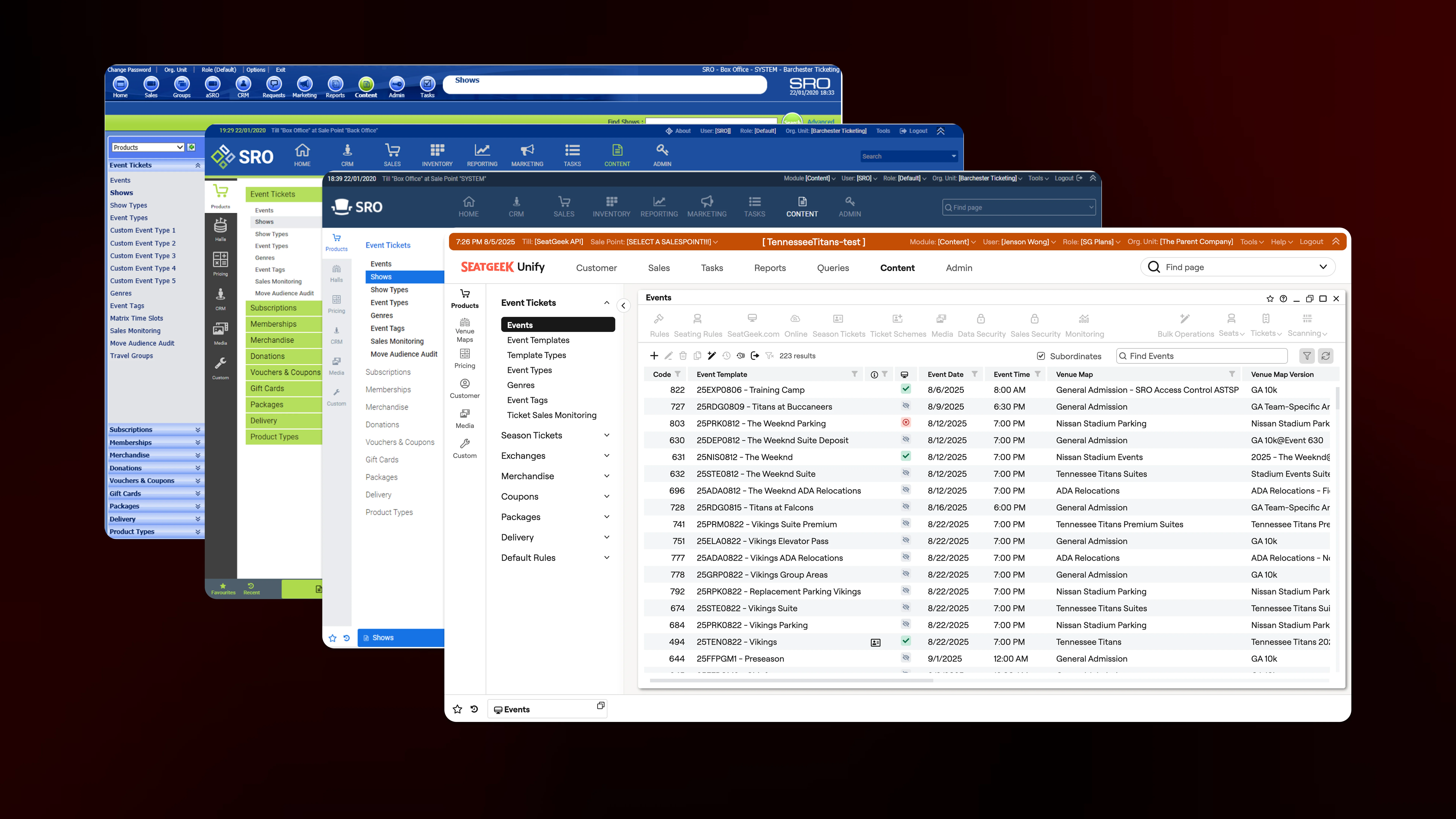Evolution of SeatGeek's enterprise product